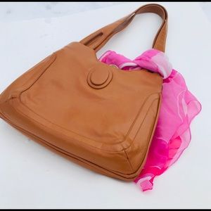 Vintage leather bag 1970s